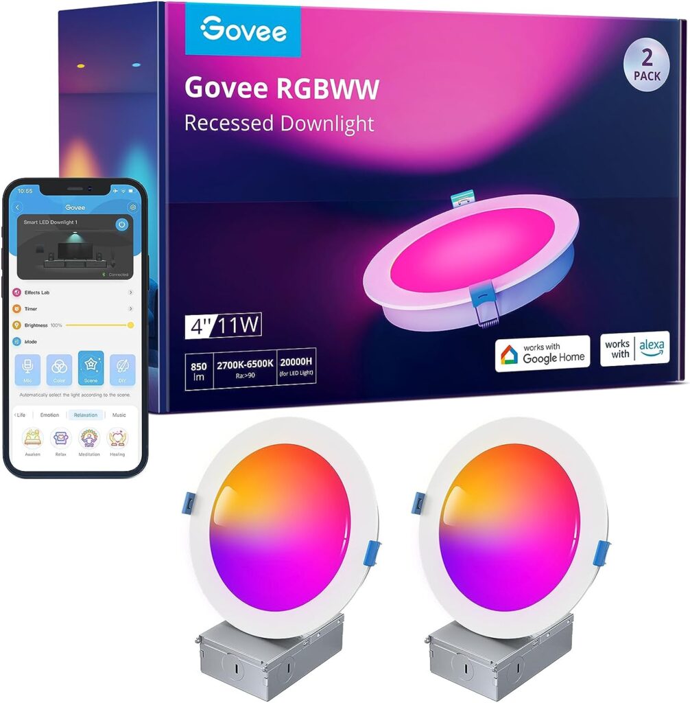 Govee Smart RGBWW Einbaustrahler