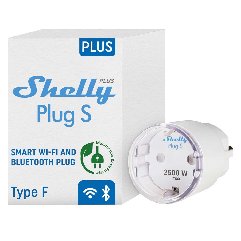 Shelly Plus Plug S Intelligente Steckdose