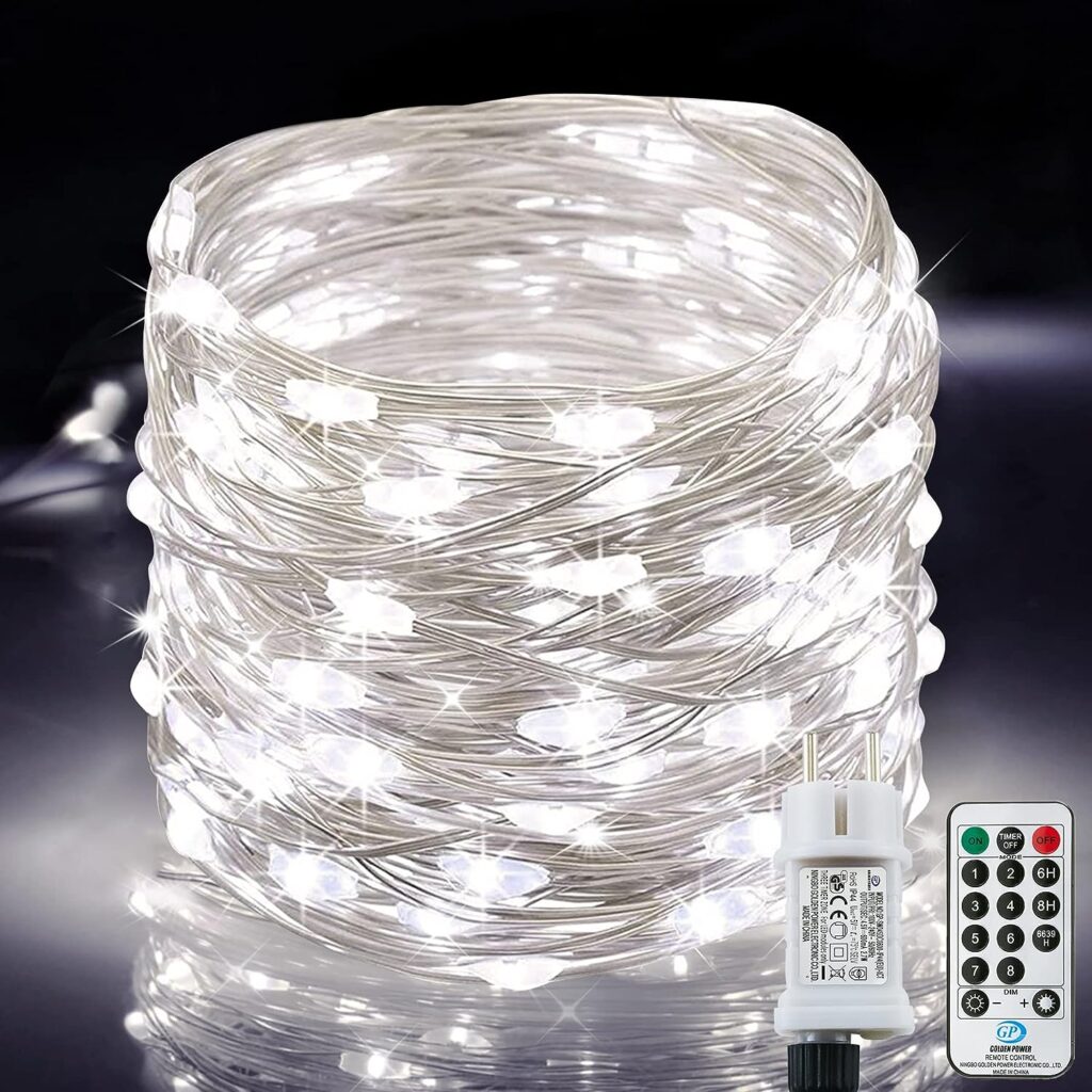 Lezonic LED Lichterkette 25 m Kaltweiß