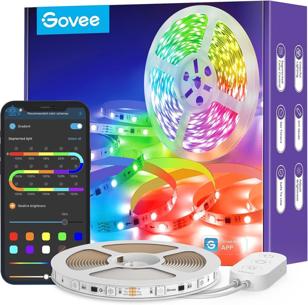 Govee LED Streifen RGBIC 5 m