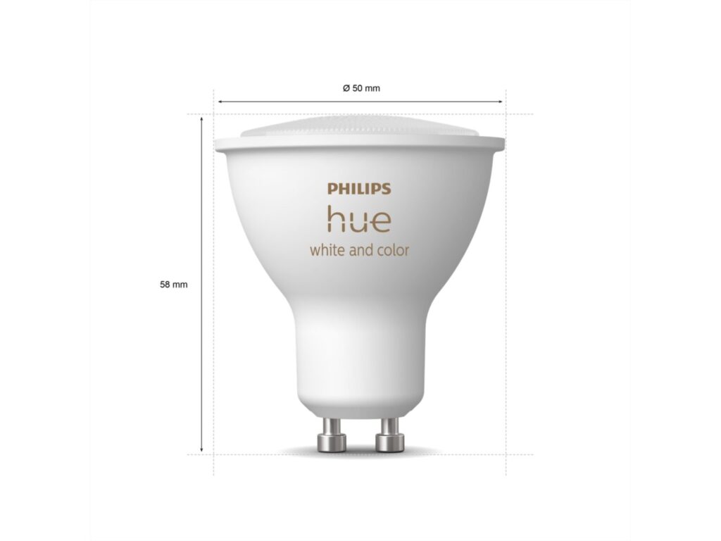 Philips Hue White & Color Ambiance GU10 LED Lampe