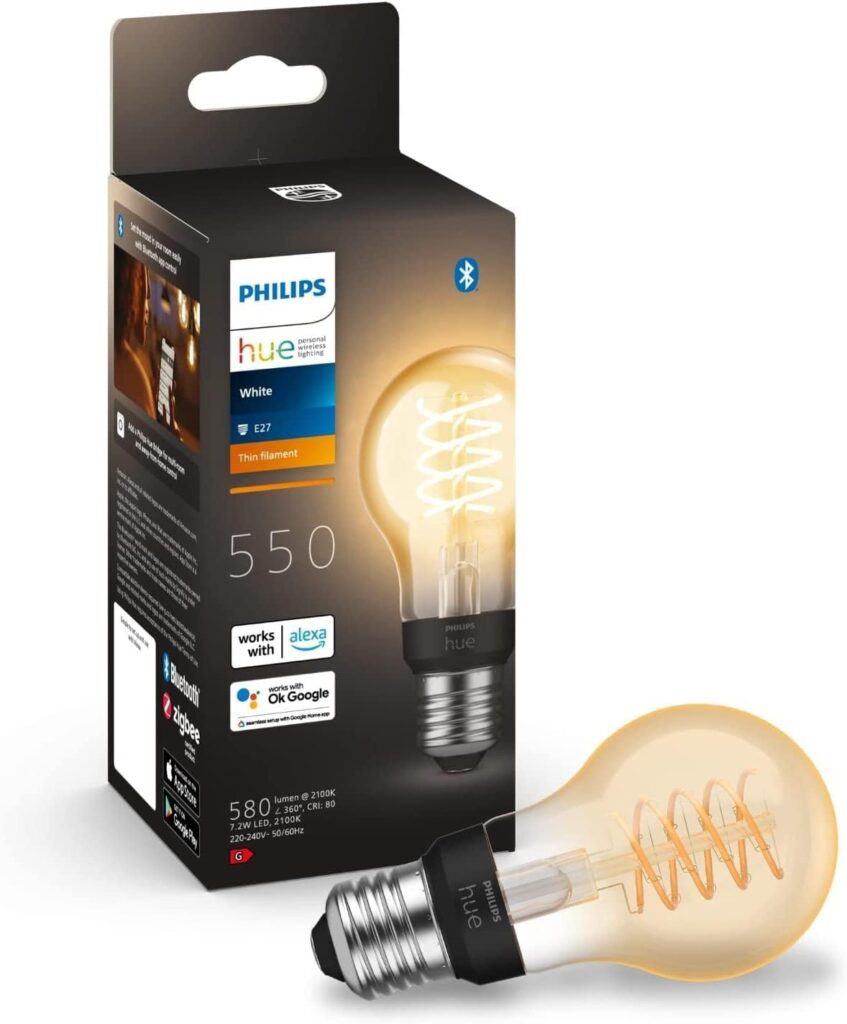 Philips Hue White Filament A60 LED E27