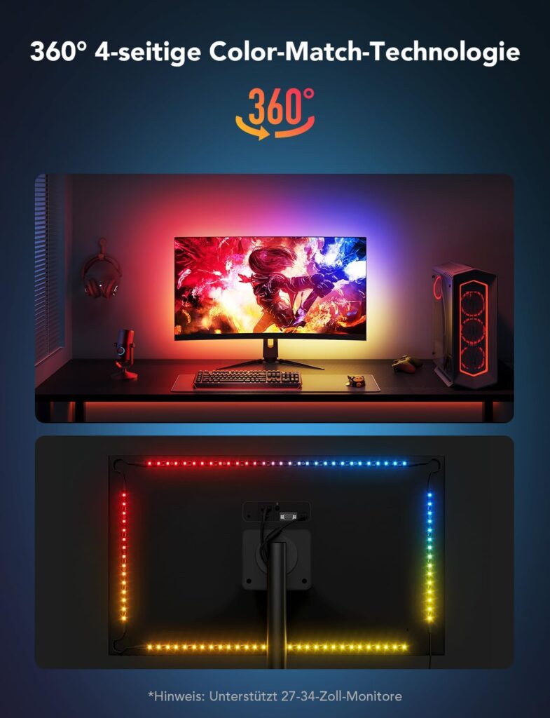 Govee Gaming Light Strip G1 für 27-34″