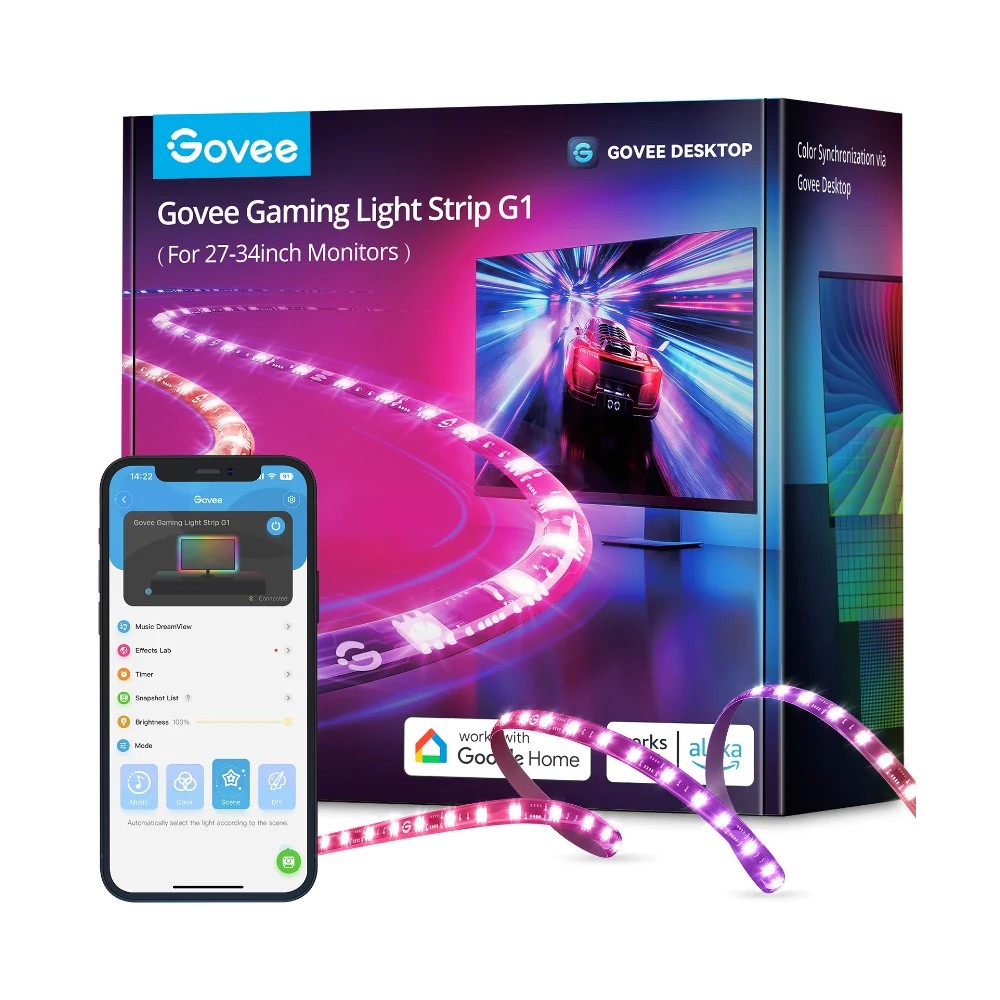 Govee Gaming Light Strip G1 für 27-34