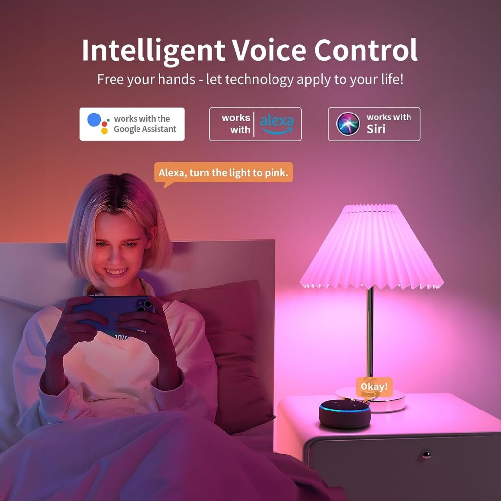 Fitop Alexa LED Glühbirne Smart