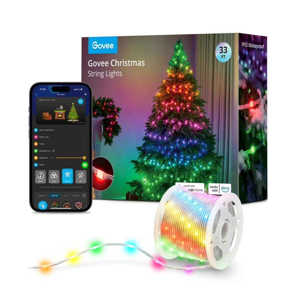 Govee Weihnachtslichterkette LED 10m