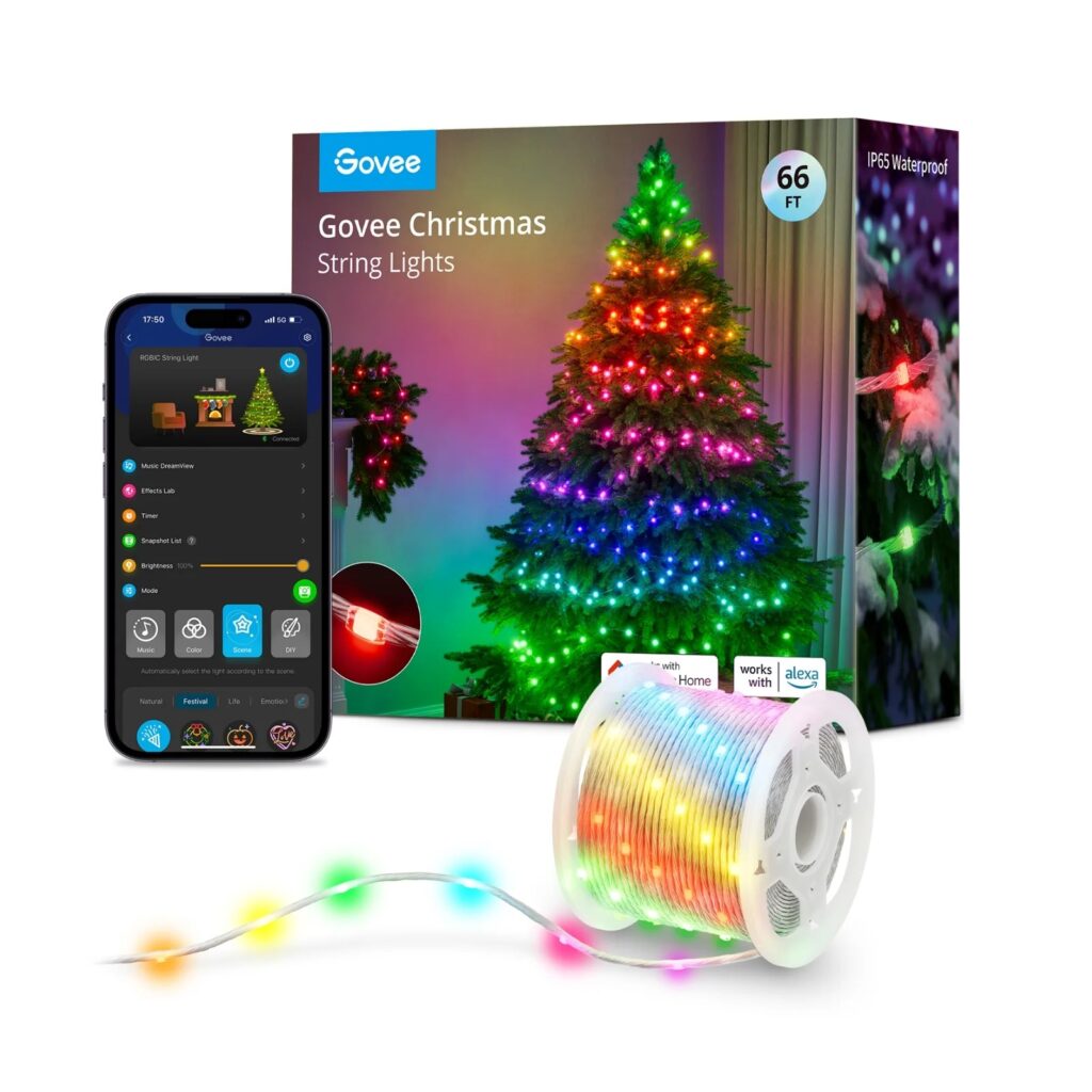 Govee Weihnachtslichterkette LED 20m