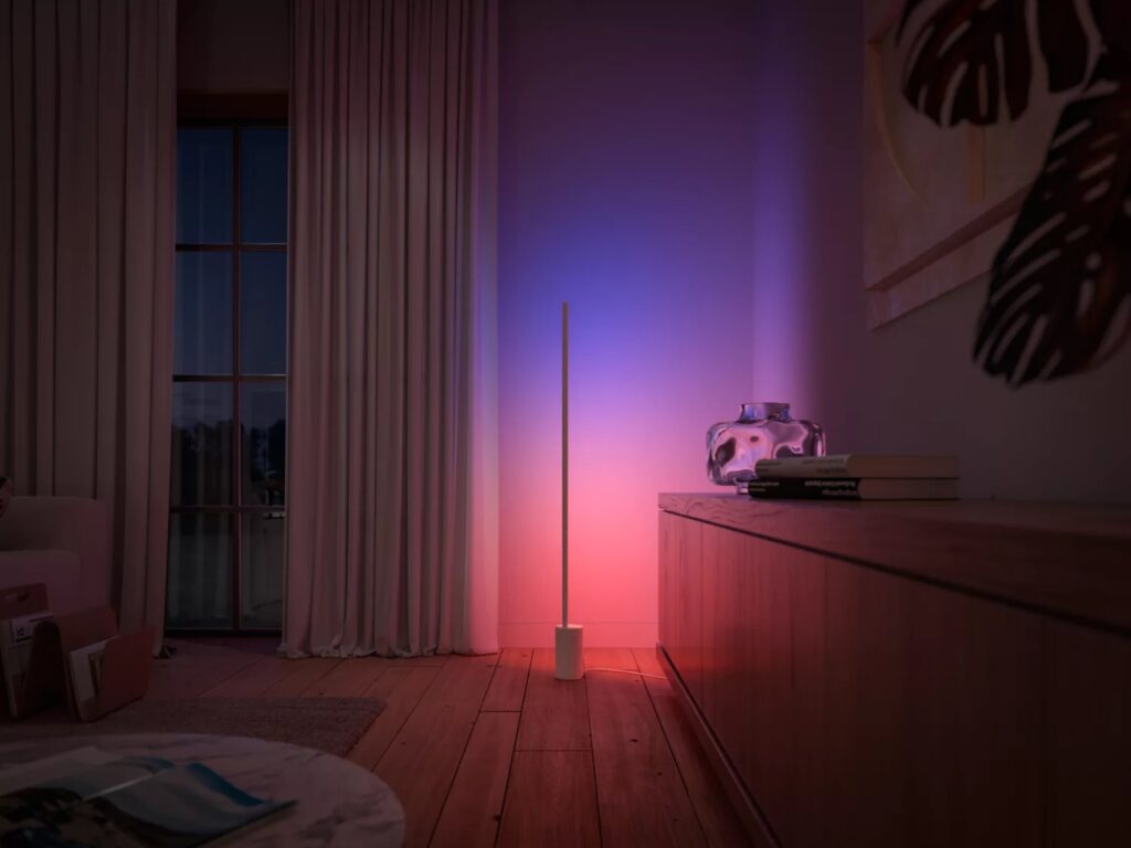 Philips Hue Gradient Signe LED Stehleuchte weiß