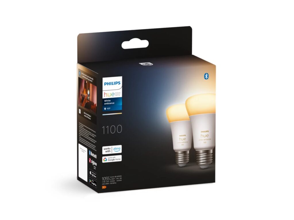 Philips Hue White Ambiance LED Lampe E27