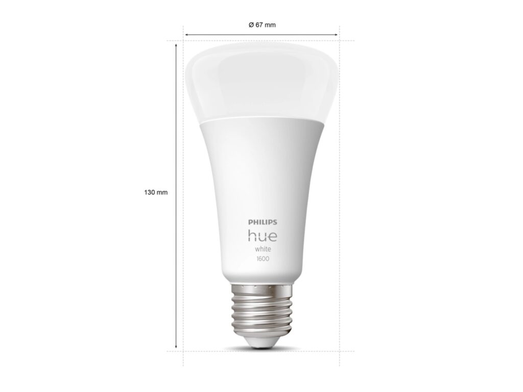 Philips Hue White LED Lampe E27 1600lm