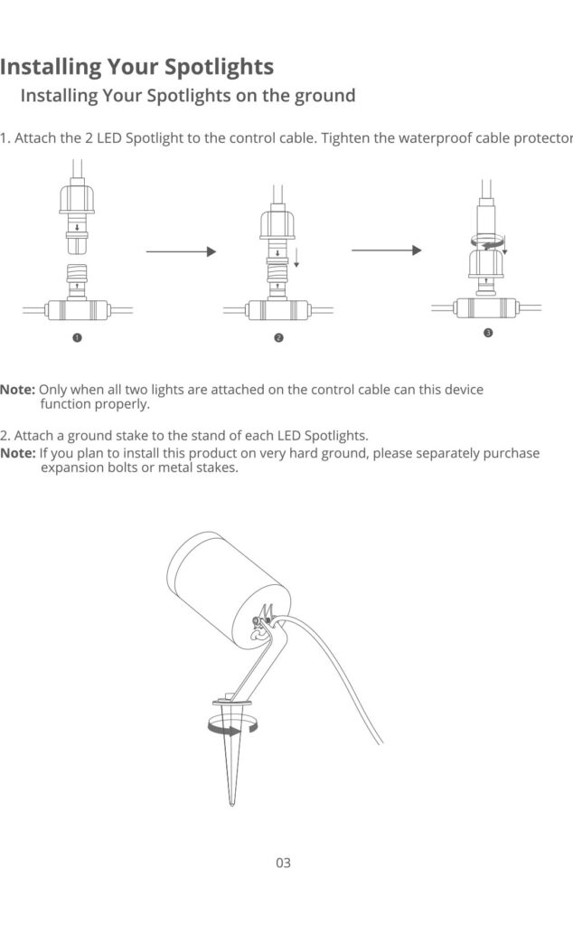 Govee Outdoor Spot Lights