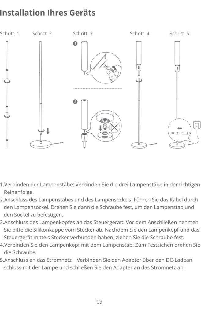 Govee LED Stehleuchte