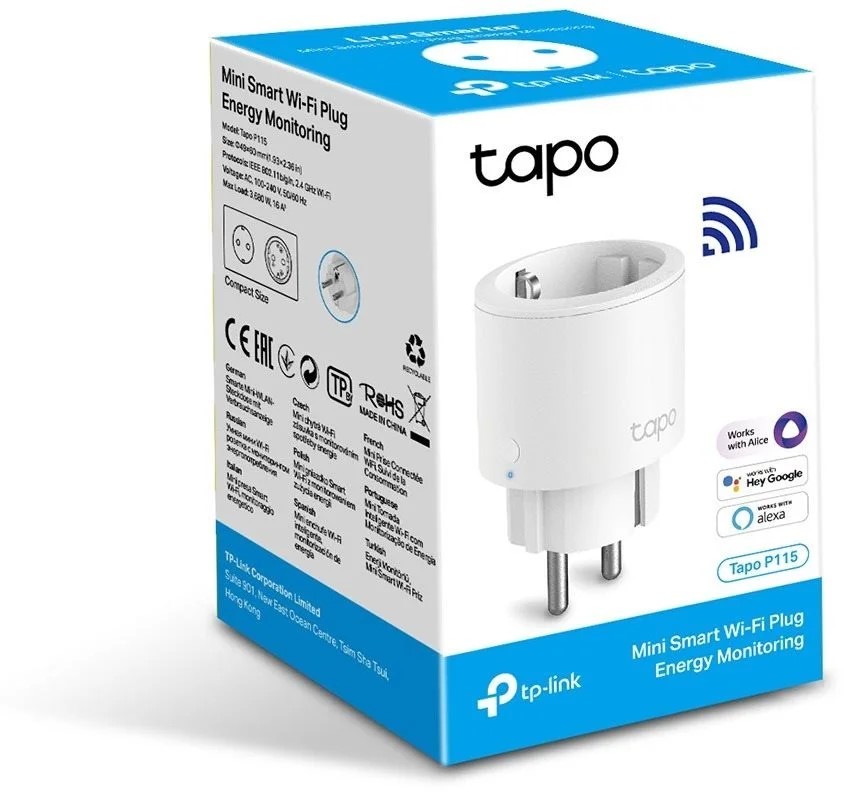 TP-Link Tapo P115 Smarte WLAN-Steckdose