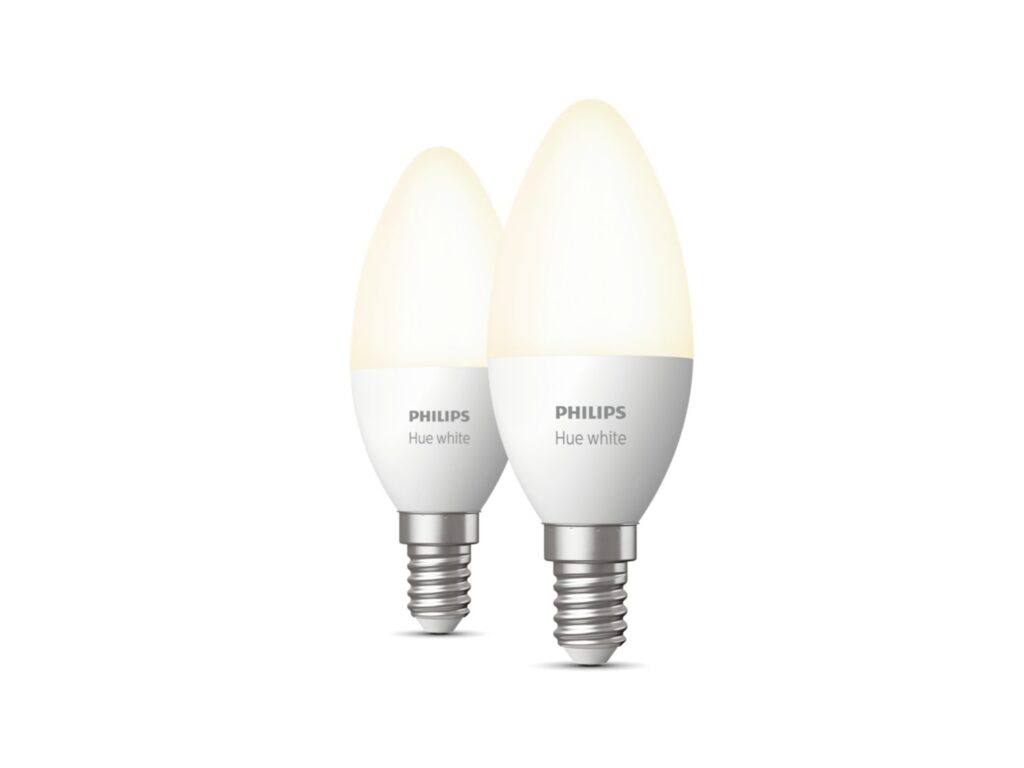 Philips Hue White E14 LED Lampe Doppelpack