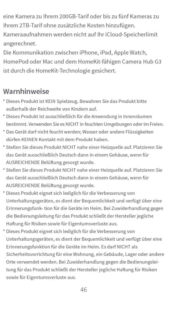 Anweisungen 2K Zigbee Wi-Fi Überwachungskamera