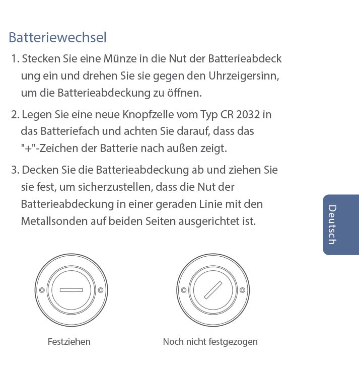 Benutzerhandbuch für Aqara Wassersensor