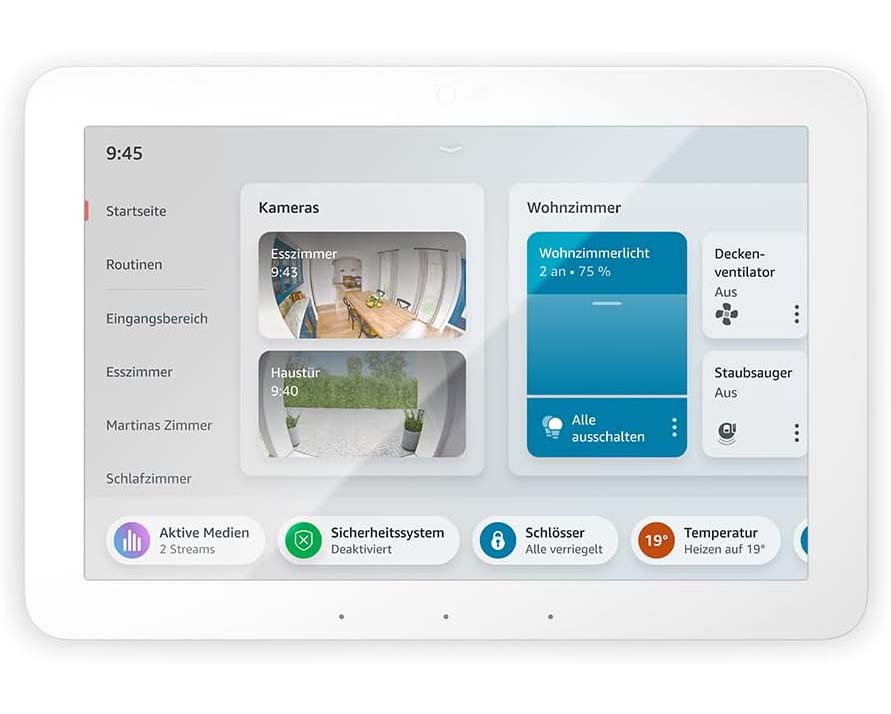 Echo Hub Smart Home Bedienpanel