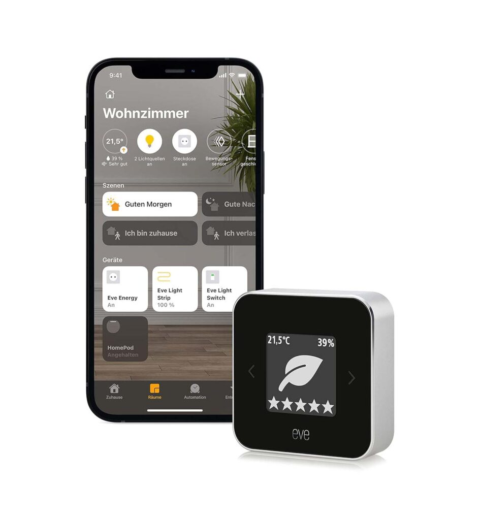 Eve Room – Raumklima- und Luftqualitäts-Monitor