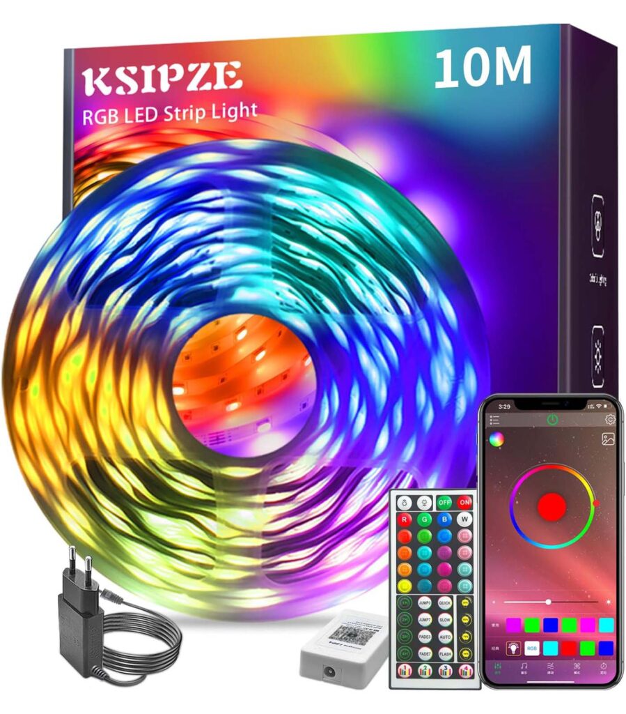 KSIPZE Led Strip 10m RGB