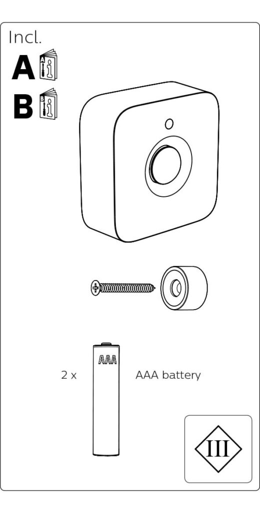 Montageanleitung für Philips Hue Bewegungsmelder