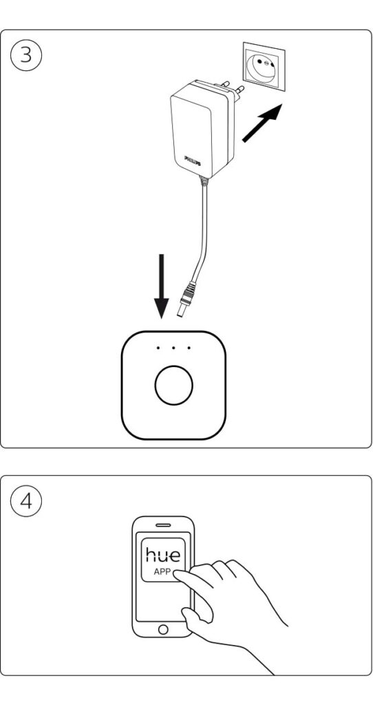 Montageanleitung für Philips Hue Bridge