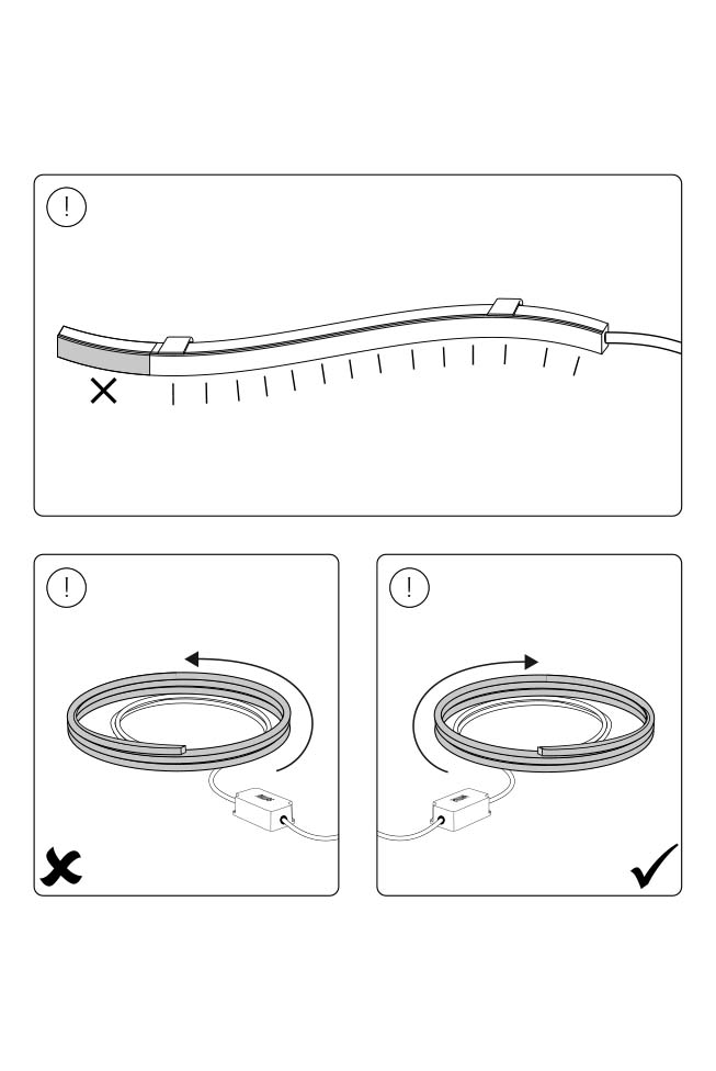 Montageanleitung für Philips Hue Outdoor Lightstrip 5m