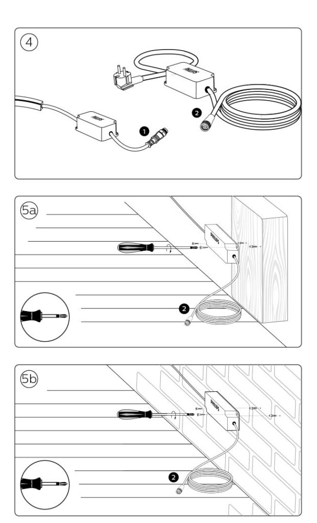 Montageanleitung für Philips Hue Outdoor Lightstrip 5m