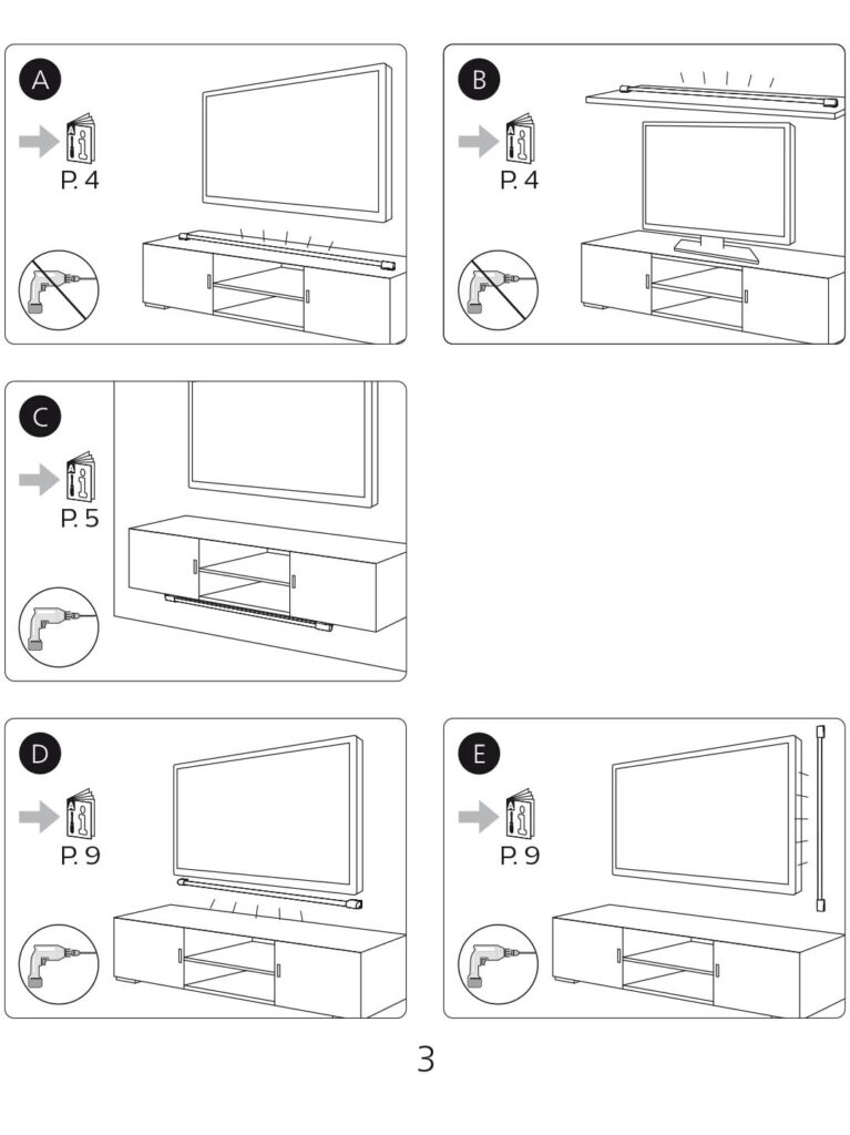 Montageanleitung für Philips Hue Play Gradient Light Tube