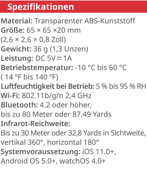 Montageanleitung für SwitchBot Hub Mini