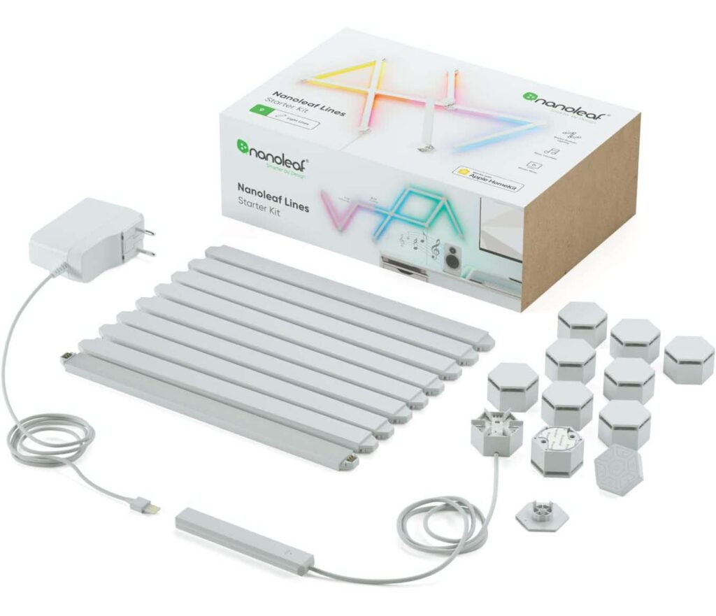 Nanoleaf Lines 60 Grad Starter Kit 9Stk