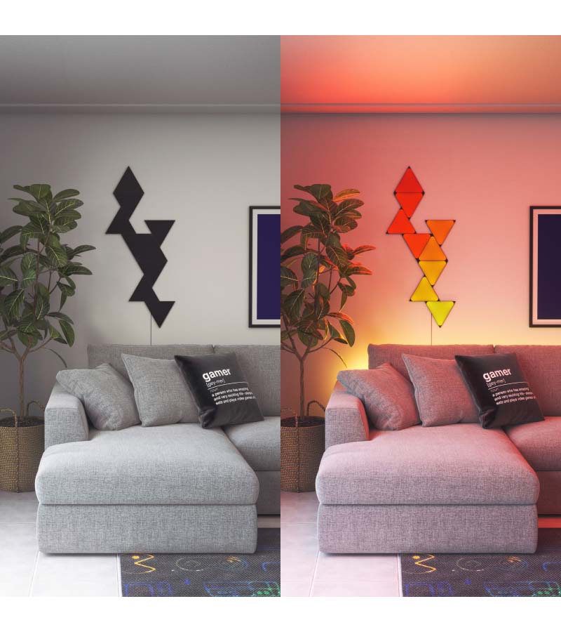 Nanoleaf Shapes Ultra Black Triangle