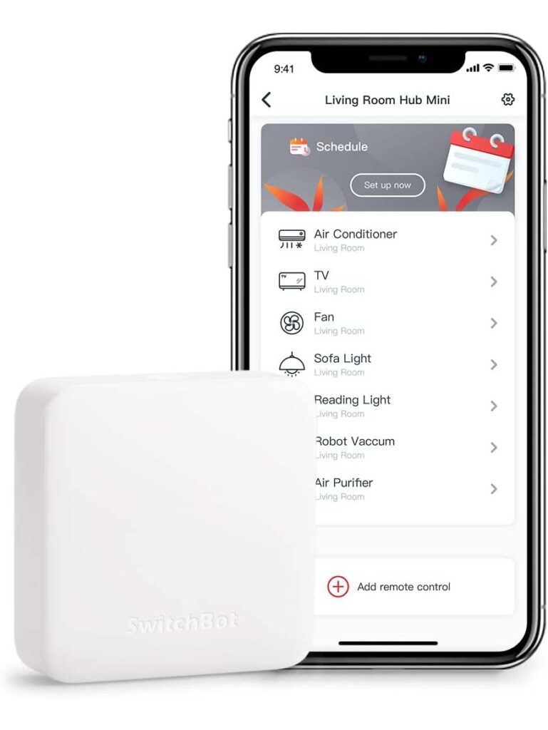 SwitchBot Hub Mini Smart IR Fernbedienung