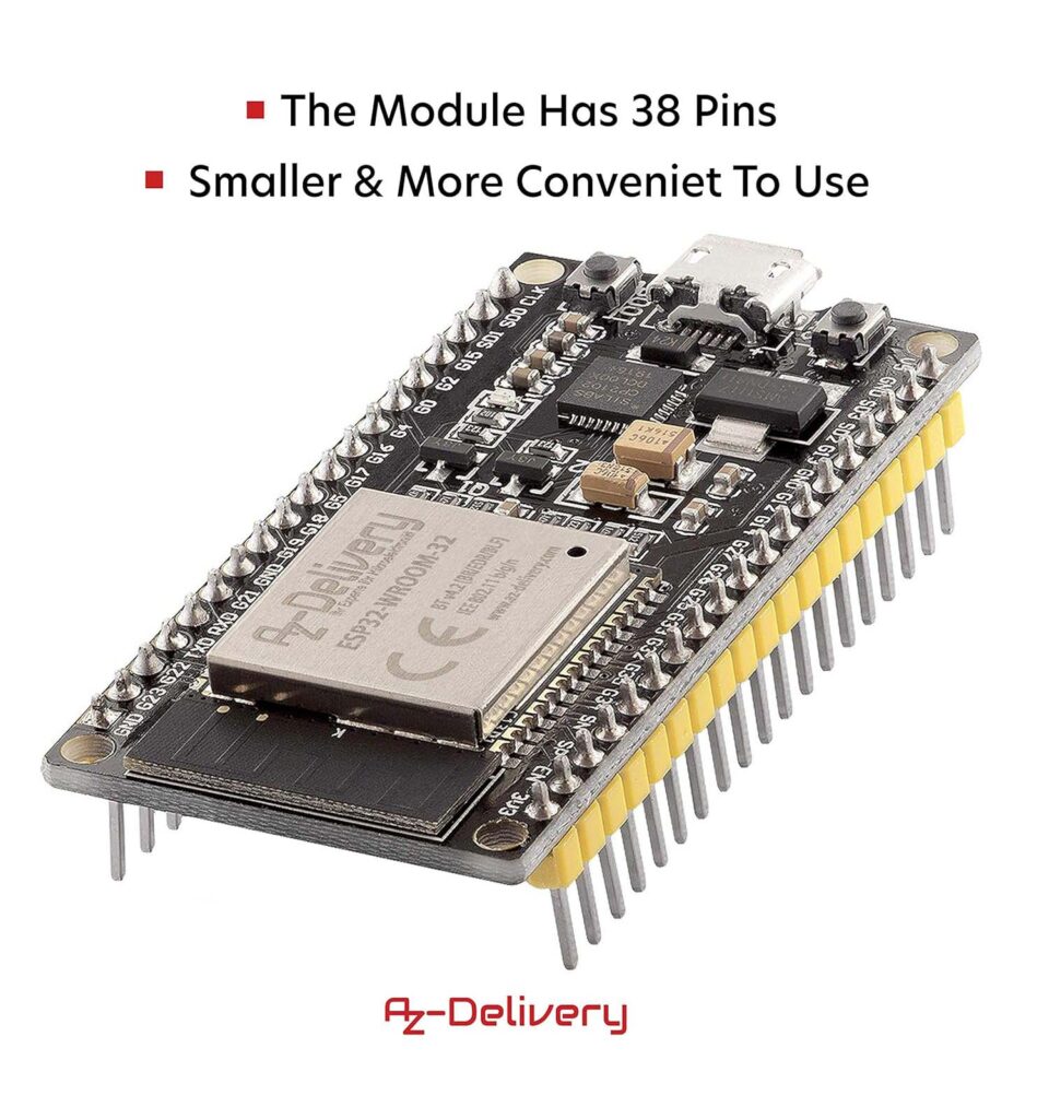 AZDelivery ESP32 NodeMCU Modul WLAN WiFi Dev Kit C