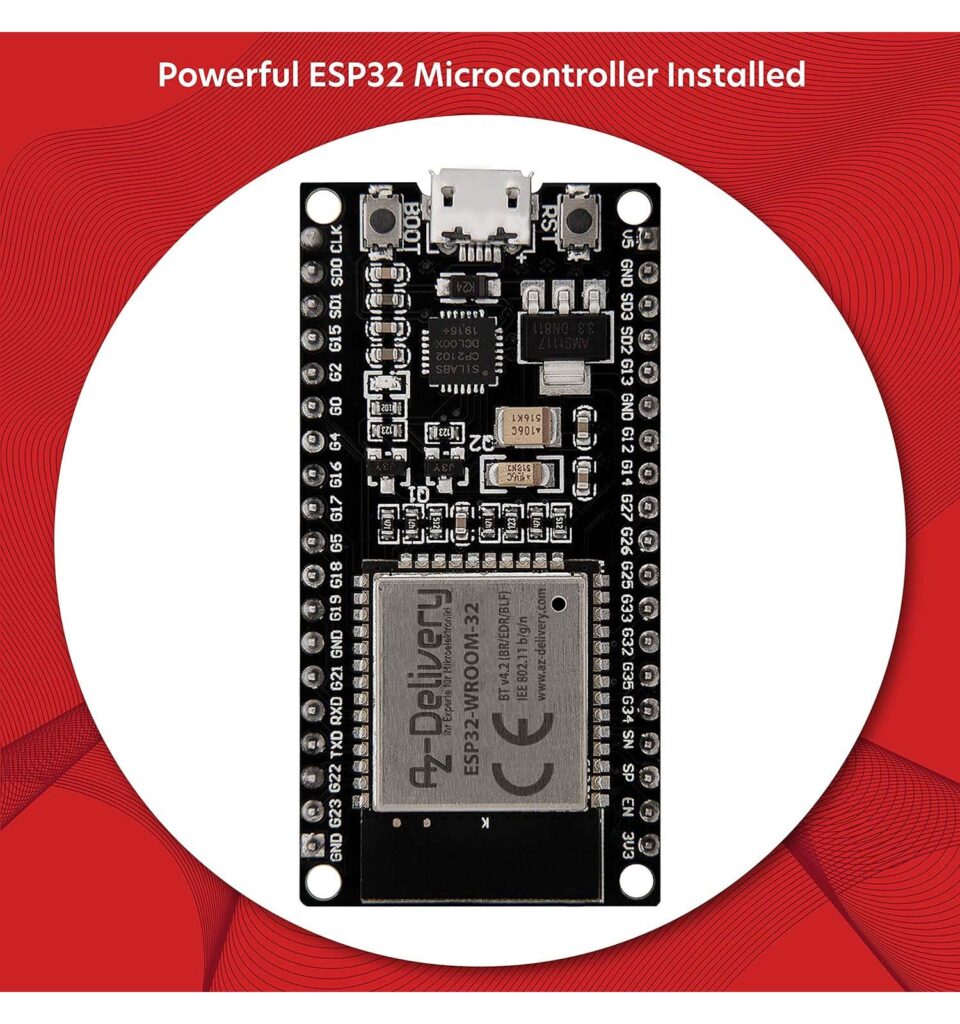 AZDelivery ESP32 NodeMCU Modul WLAN WiFi Dev Kit C