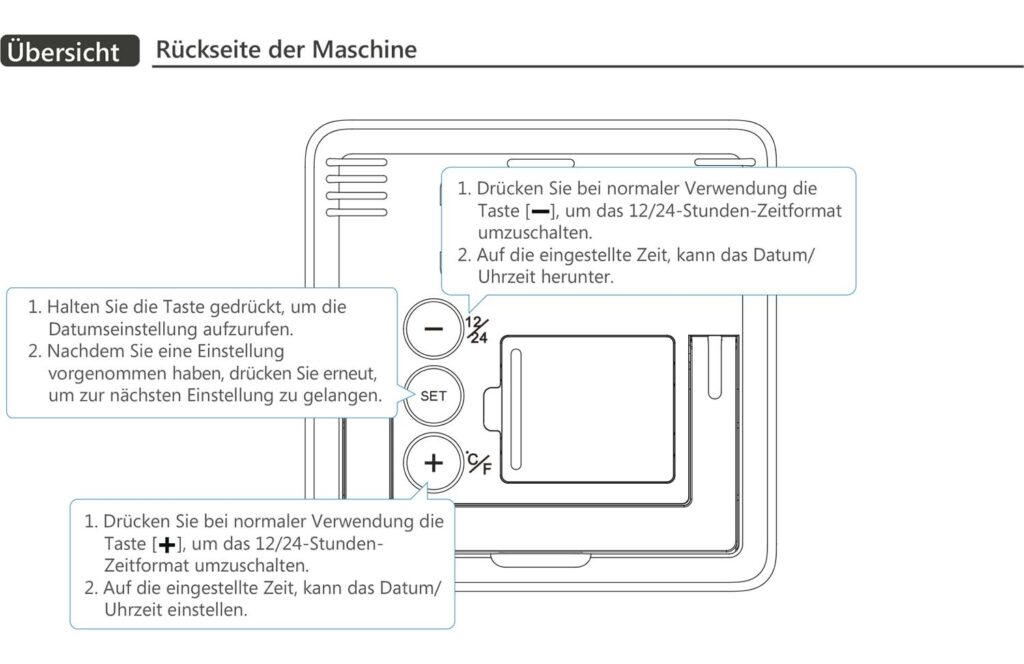 Benutzerhandbuch für NOKLEAD Digitales Thermo-Hygrometer