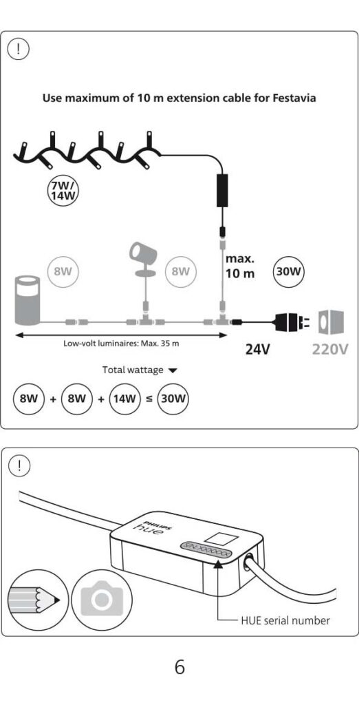 Anleitung Anweisungen Weihnachtslichterkette Zigbee LED