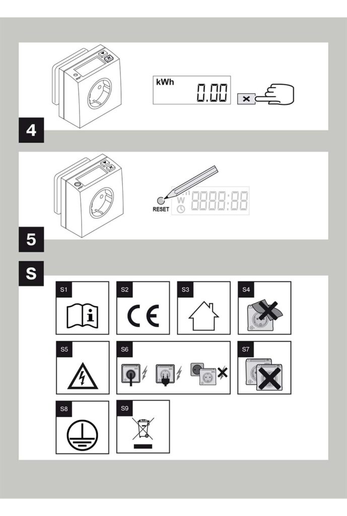 Benutzerhandbuch für REV Energiemessgerät