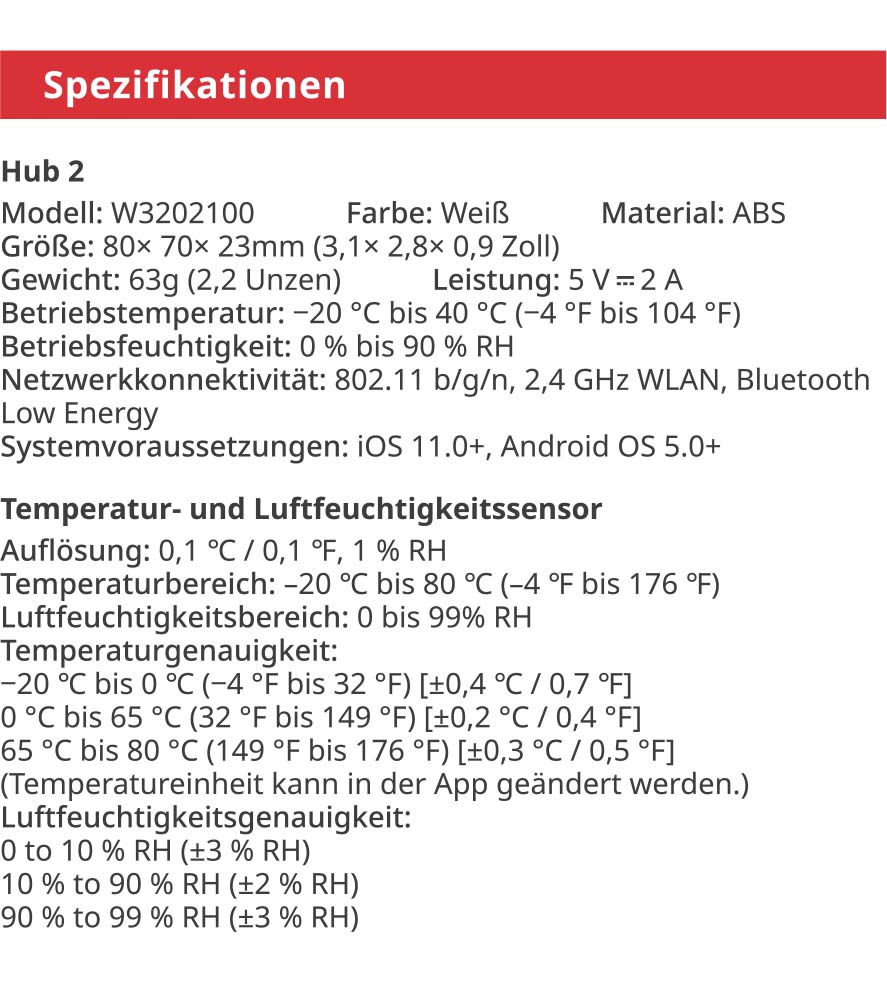 Benutzerhandbuch für SwitchBot Hub 2