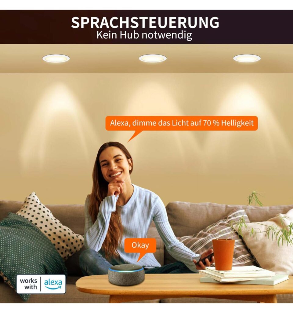 Einbauspots Deckenspots Alexa