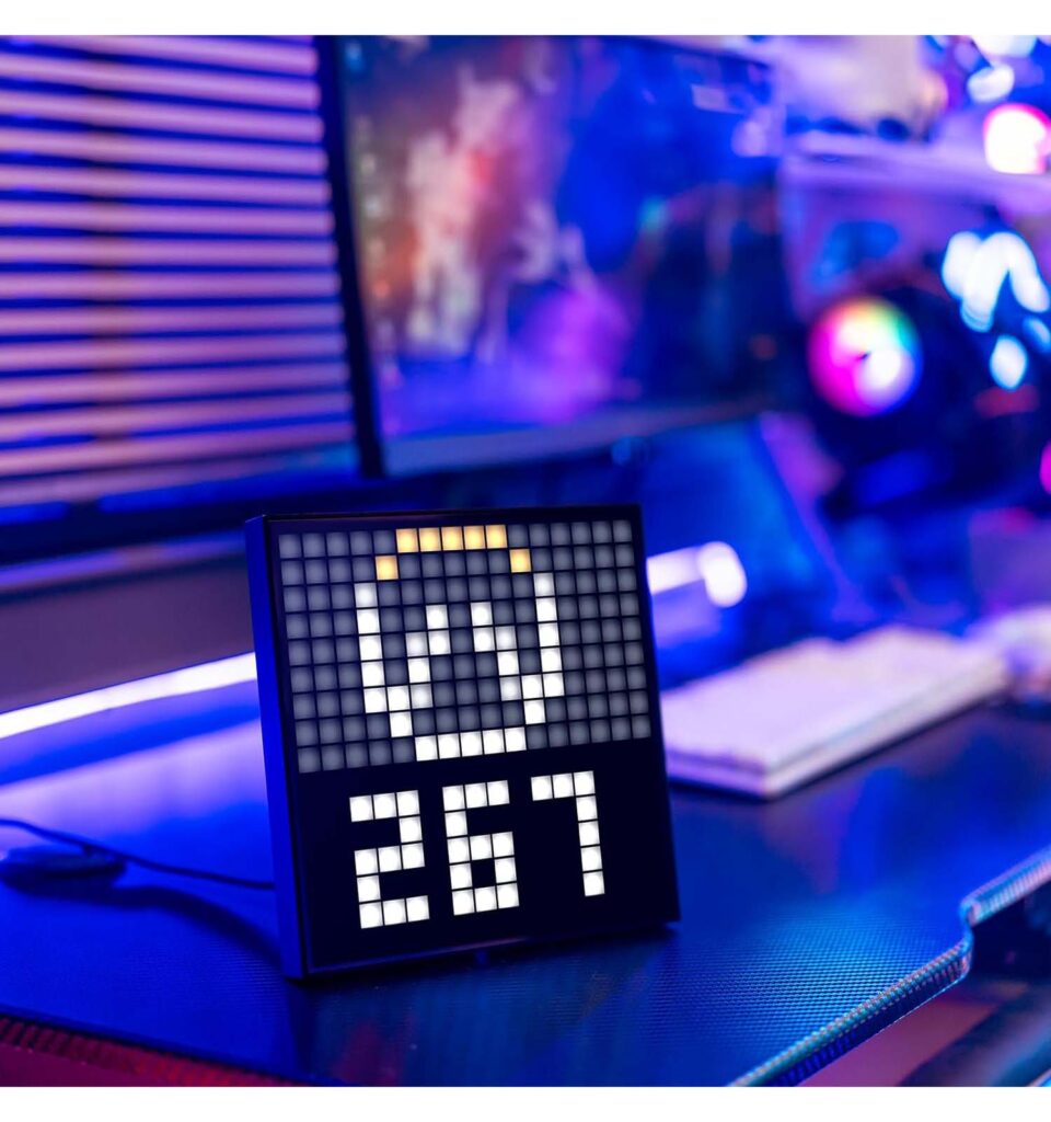 Divoom Pixoo 16x16 Pixel Art WiFi LED RGB