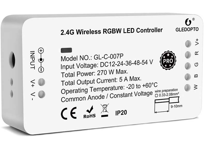 GLEDOPTO RGBW LED Controller ZigBee 3.0