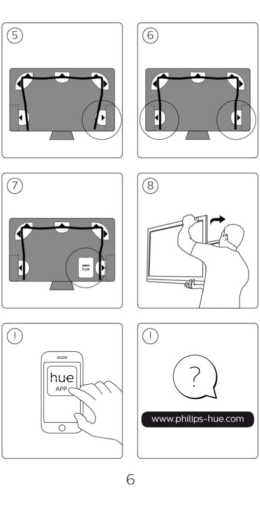 Benutzerhandbuch Hintergrundbeleuchtung TV Fernseher LED