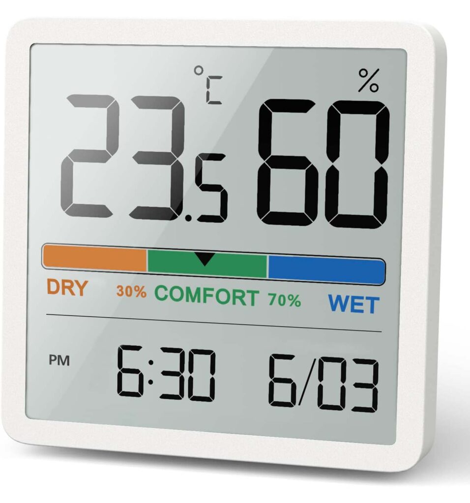 NOKLEAD Digitales Thermo-Hygrometer