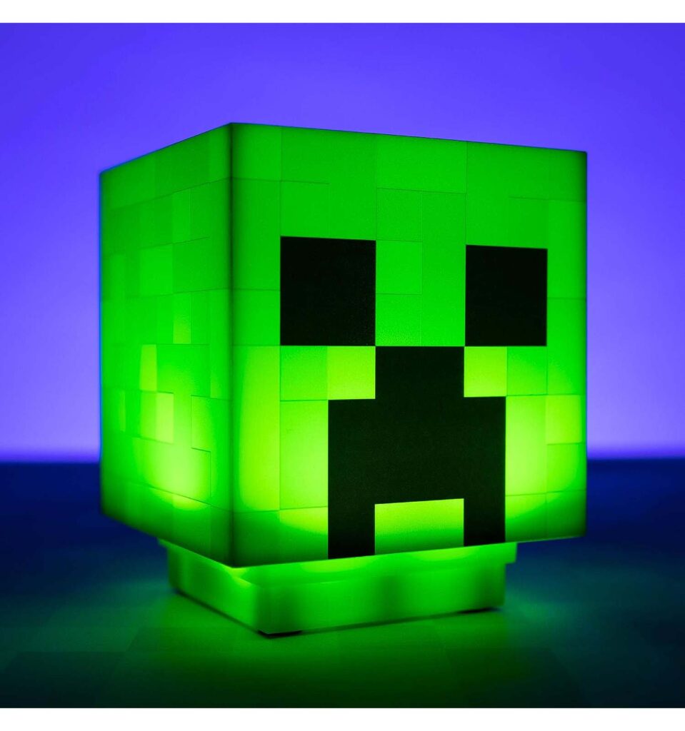 Lampe für Minecraft-Spielert