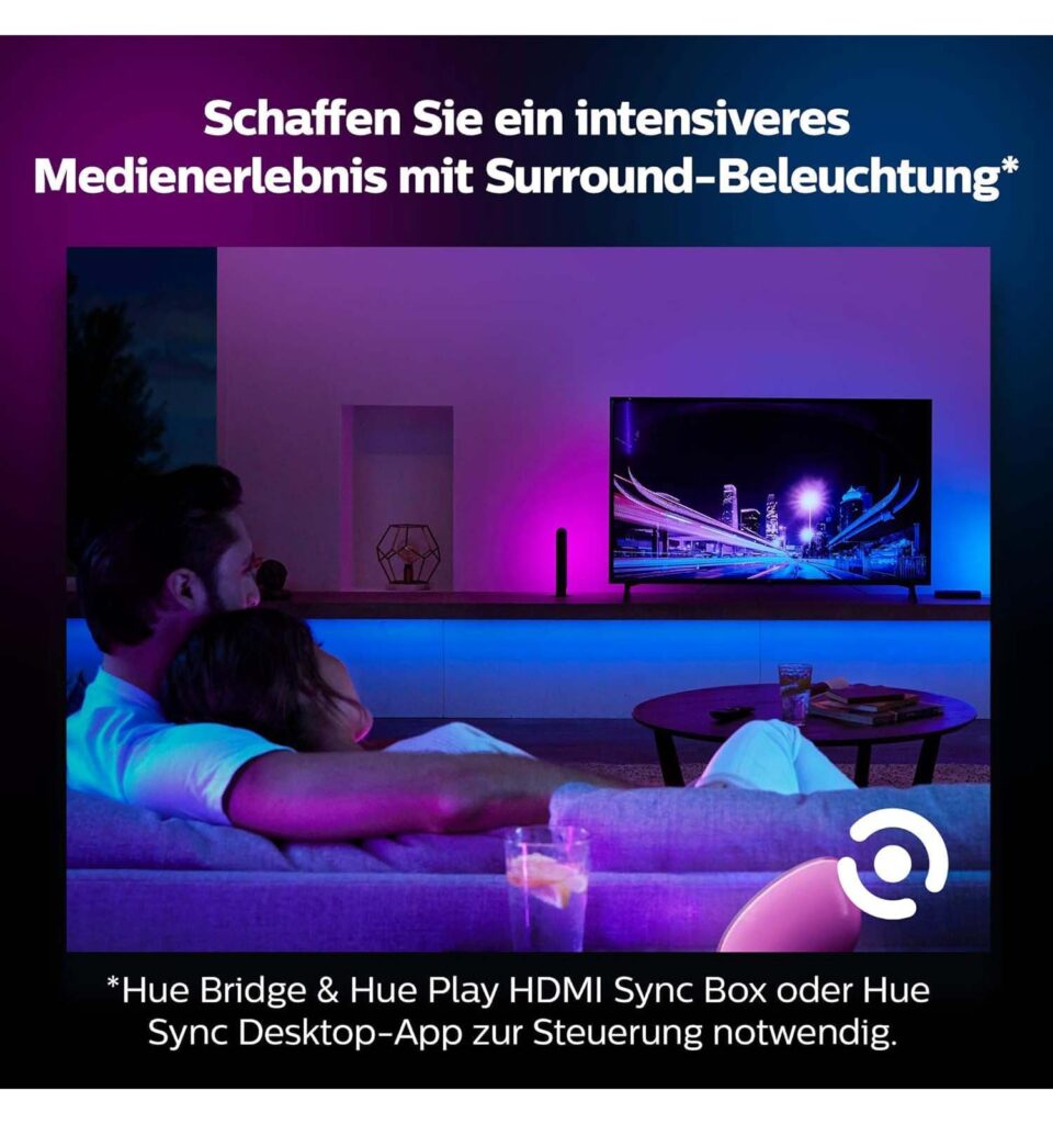 Philips Hue White & Color Ambiance LightStrip Plus V4