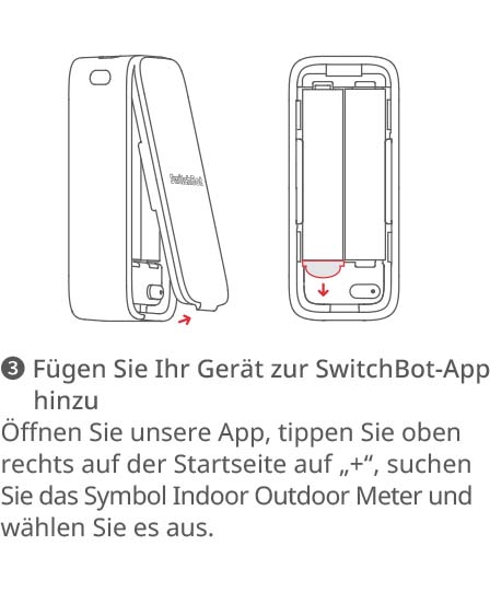 Benutzerhandbuch für SwitchBot IP65 Hygrometer Thermometer