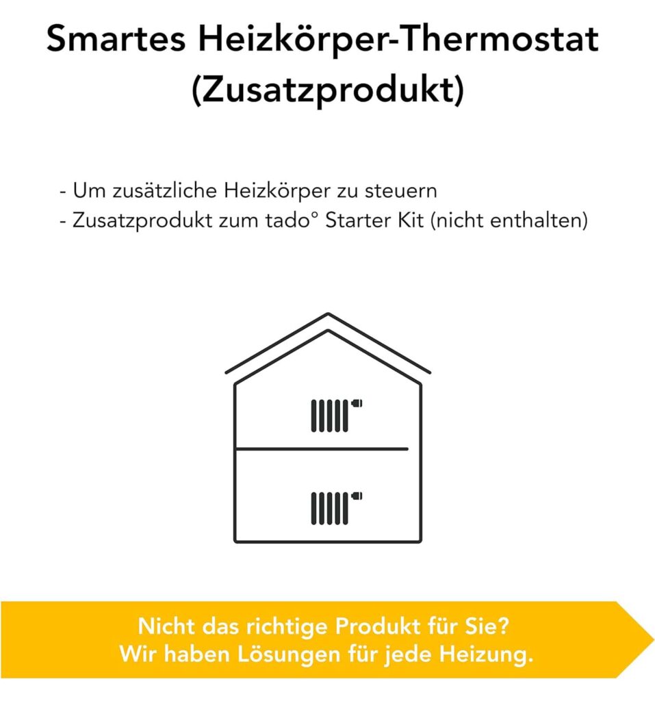 tado° smartes Heizkörperthermostat