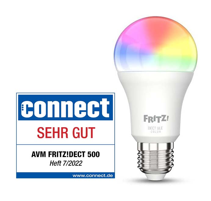 AVM FRITZ!DECT 500 Smarte LED Lampe E27
