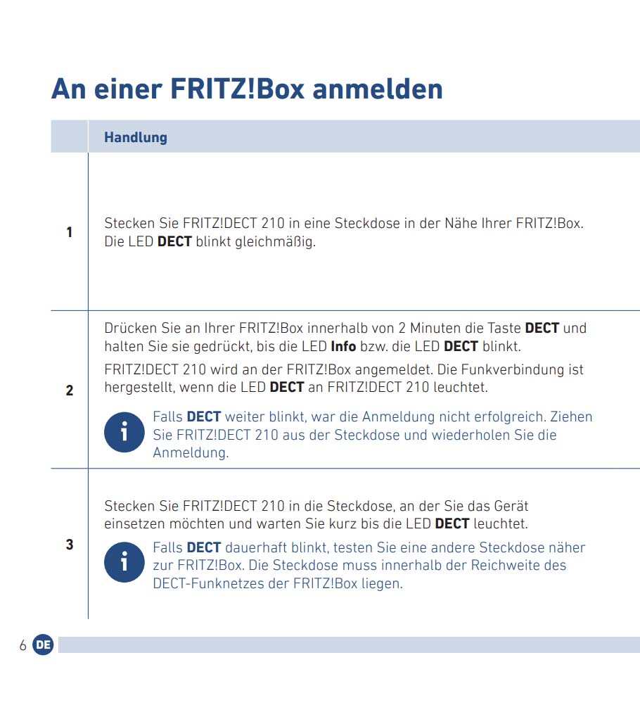 Benutzerhandbuch für AVM FRITZ!DECT 210 Steckdose IP44