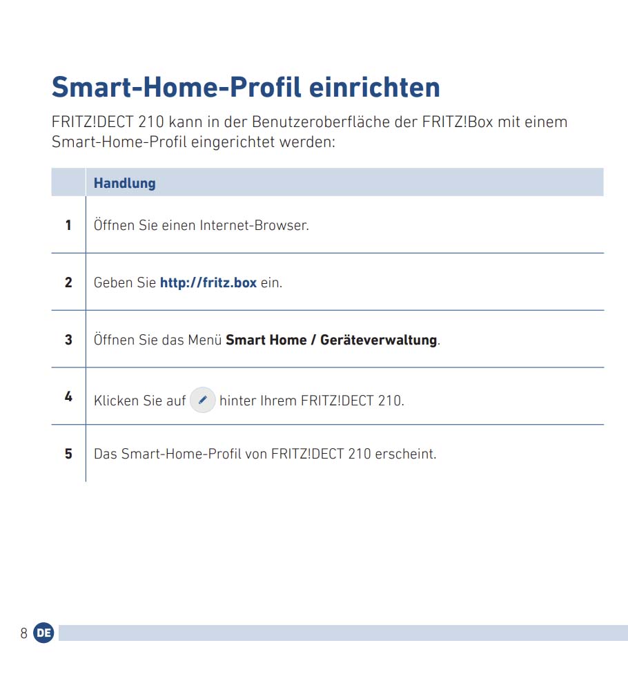 Benutzerhandbuch für AVM FRITZ!DECT 210 Steckdose IP44